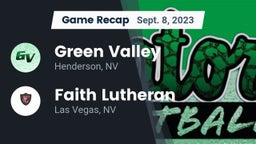 Recap: Green Valley  vs. Faith Lutheran  2023