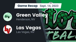 Recap: Green Valley  vs. Las Vegas  2023