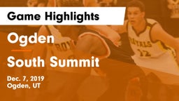 Ogden  vs South Summit Game Highlights - Dec. 7, 2019
