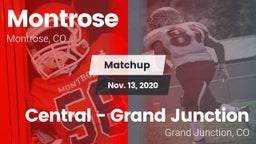 Matchup: Montrose  vs. Central - Grand Junction  2020