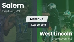 Matchup: Salem  vs. West Lincoln  2019