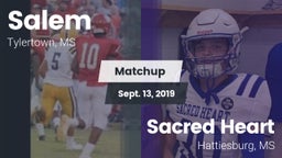 Matchup: Salem  vs. Sacred Heart  2019
