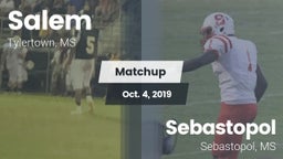 Matchup: Salem  vs. Sebastopol  2019