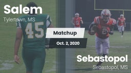 Matchup: Salem  vs. Sebastopol  2020