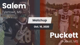 Matchup: Salem  vs. Puckett  2020