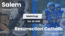 Matchup: Salem  vs. Resurrection Catholic  2020