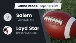Recap: Salem  vs. Loyd Star  2021
