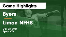 Byers  vs Limon NFHS Game Highlights - Oct. 22, 2021