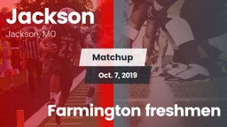 Matchup: Jackson  vs. Farmington freshmen 2019