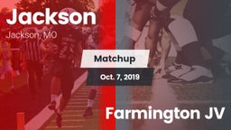 Matchup: Jackson  vs. Farmington JV 2019