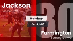 Matchup: Jackson  vs. Farmington  2019