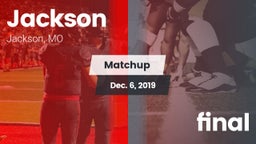 Matchup: Jackson  vs. final 2019