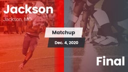 Matchup: Jackson  vs. Final 2020