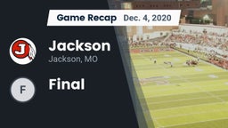 Recap: Jackson  vs. Final 2020