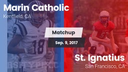 Matchup: Marin Catholic High vs. St. Ignatius  2017