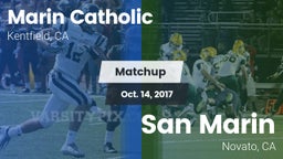 Matchup: Marin Catholic High vs. San Marin  2017