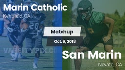 Matchup: Marin Catholic High vs. San Marin  2018
