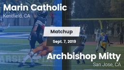 Matchup: Marin Catholic High vs. Archbishop Mitty  2019