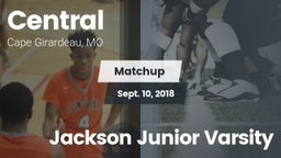 Matchup: Central  vs. Jackson  Junior Varsity 2018