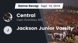 Recap: Central  vs. Jackson  Junior Varsity 2018