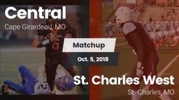 Matchup: Central  vs. St. Charles West  2018