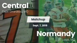 Matchup: Central  vs. Normandy  2019
