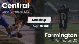 Matchup: Central  vs. Farmington  2019