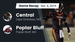 Recap: Central  vs. Poplar Bluff  2019
