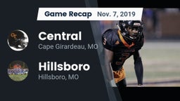 Recap: Central  vs. Hillsboro  2019