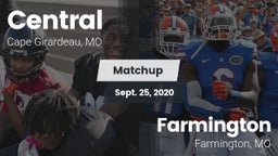 Matchup: Central  vs. Farmington  2020