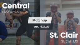 Matchup: Central  vs. St. Clair  2020