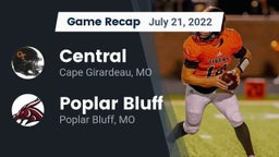 Recap: Central  vs. Poplar Bluff  2022