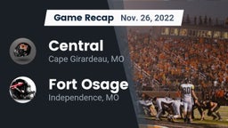 Recap: Central  vs. Fort Osage  2022