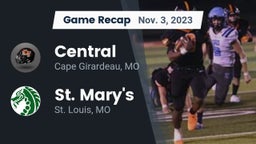 Recap: Central  vs. St. Mary's  2023