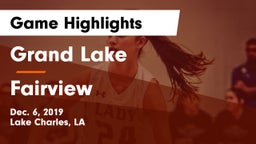 Grand Lake  vs Fairview  Game Highlights - Dec. 6, 2019