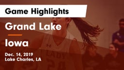 Grand Lake  vs Iowa  Game Highlights - Dec. 14, 2019