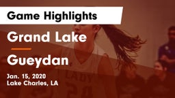 Grand Lake  vs Gueydan  Game Highlights - Jan. 15, 2020