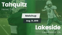 Matchup: Tahquitz  vs. Lakeside  2018