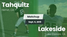 Matchup: Tahquitz  vs. Lakeside  2019