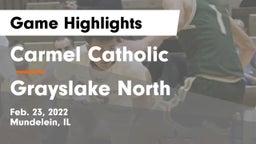 Carmel Catholic  vs Grayslake North  Game Highlights - Feb. 23, 2022