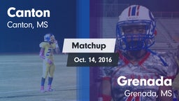 Matchup: Canton  vs. Grenada  2016