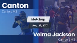 Matchup: Canton  vs. Velma Jackson  2017