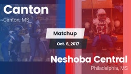 Matchup: Canton  vs. Neshoba Central  2017