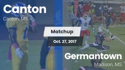 Matchup: Canton  vs. Germantown  2017