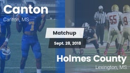 Matchup: Canton  vs. Holmes County 2018