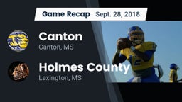 Recap: Canton  vs. Holmes County 2018