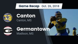 Recap: Canton  vs. Germantown  2018