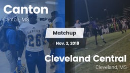 Matchup: Canton  vs. Cleveland Central  2018