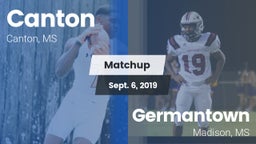 Matchup: Canton  vs. Germantown  2019