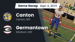 Recap: Canton  vs. Germantown  2019